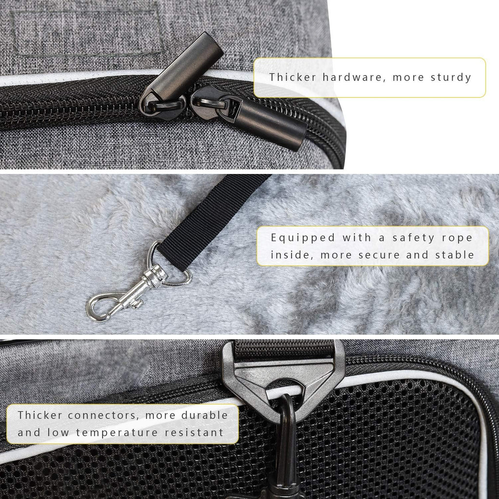 Airline Approved Soft Sided Expandable Collapsible Pet Carrier G74547