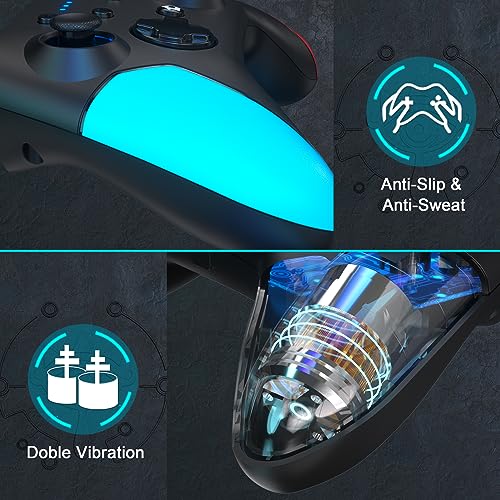 Wireless Pro Controller for Nintendo Switch 2/Switch/Lite/Switch OLED/PC with Wake-up, Turbo Vibration Z74115