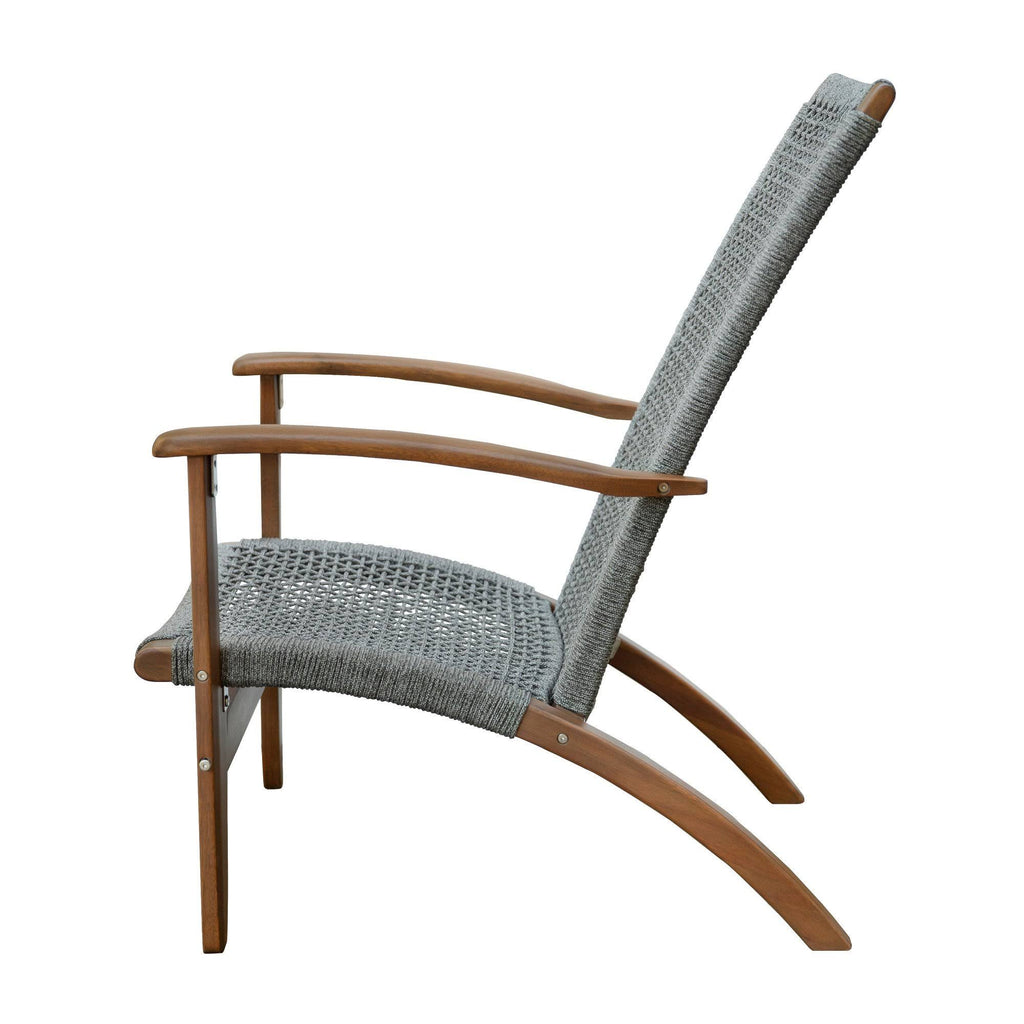 Eucalyptus Solid Wood Chair with Arms W506