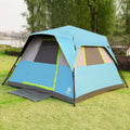6 Person Water-Resistant Camping Tent with Rainfly I66763
