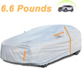 6 Layers SUV Car Cover Waterproof with Zipper Cotton X40822