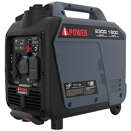 7600W Dual Fuel Portable Inverter Generator with Electric Start F881