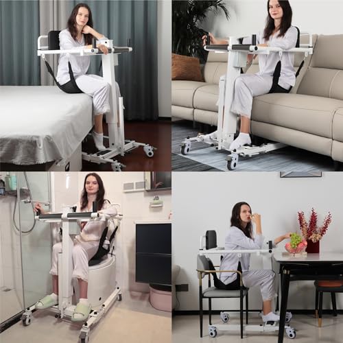 Portable Patient Transfer Chair with Soft Cushion S959808