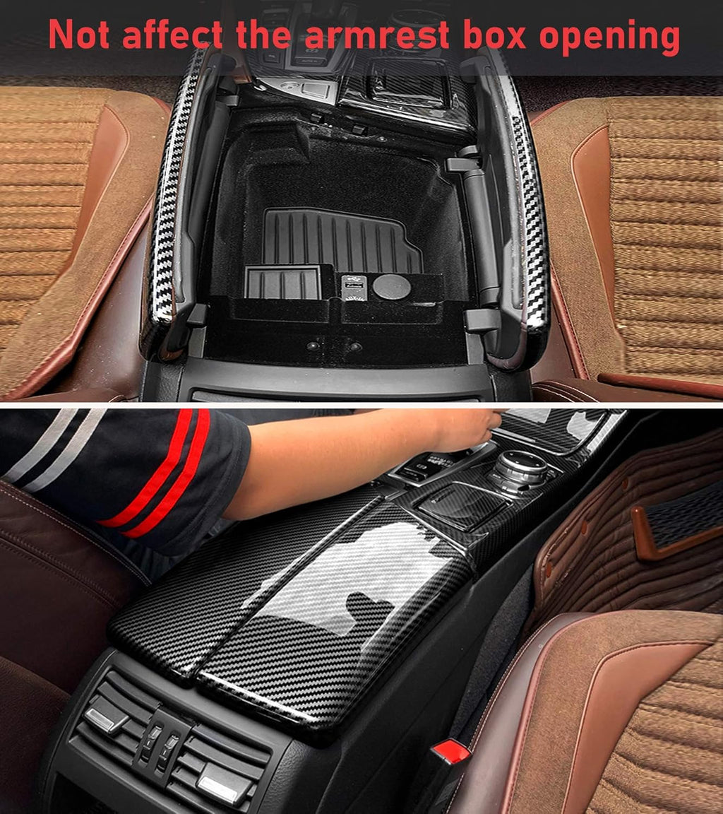 2 PCs Carbon Fiber Console Covers N864321