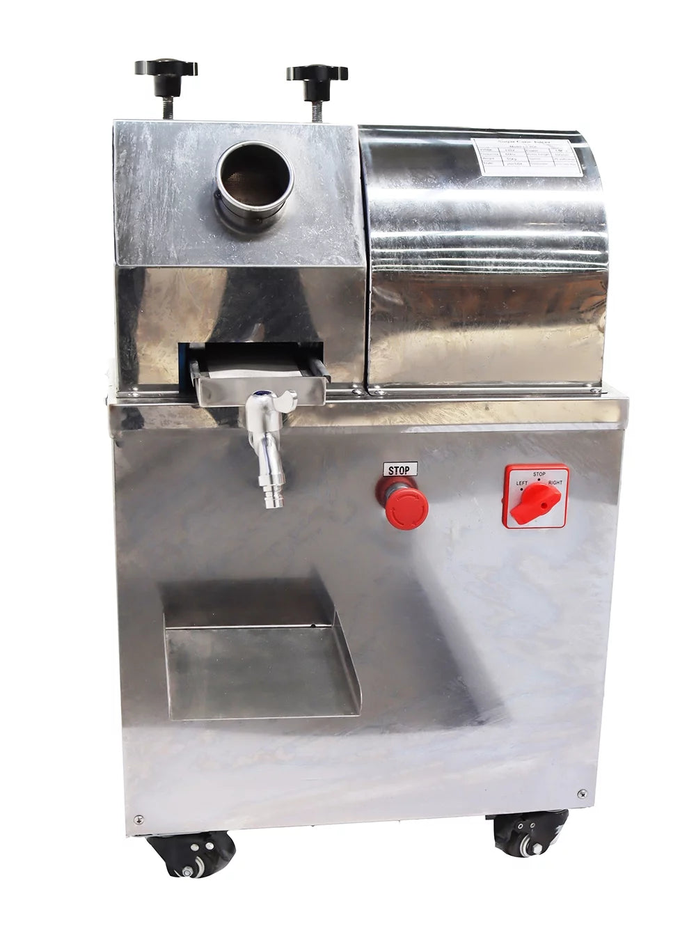 Stainless Steel 3 Rollers Electric Sugar Cane Juicer H96534