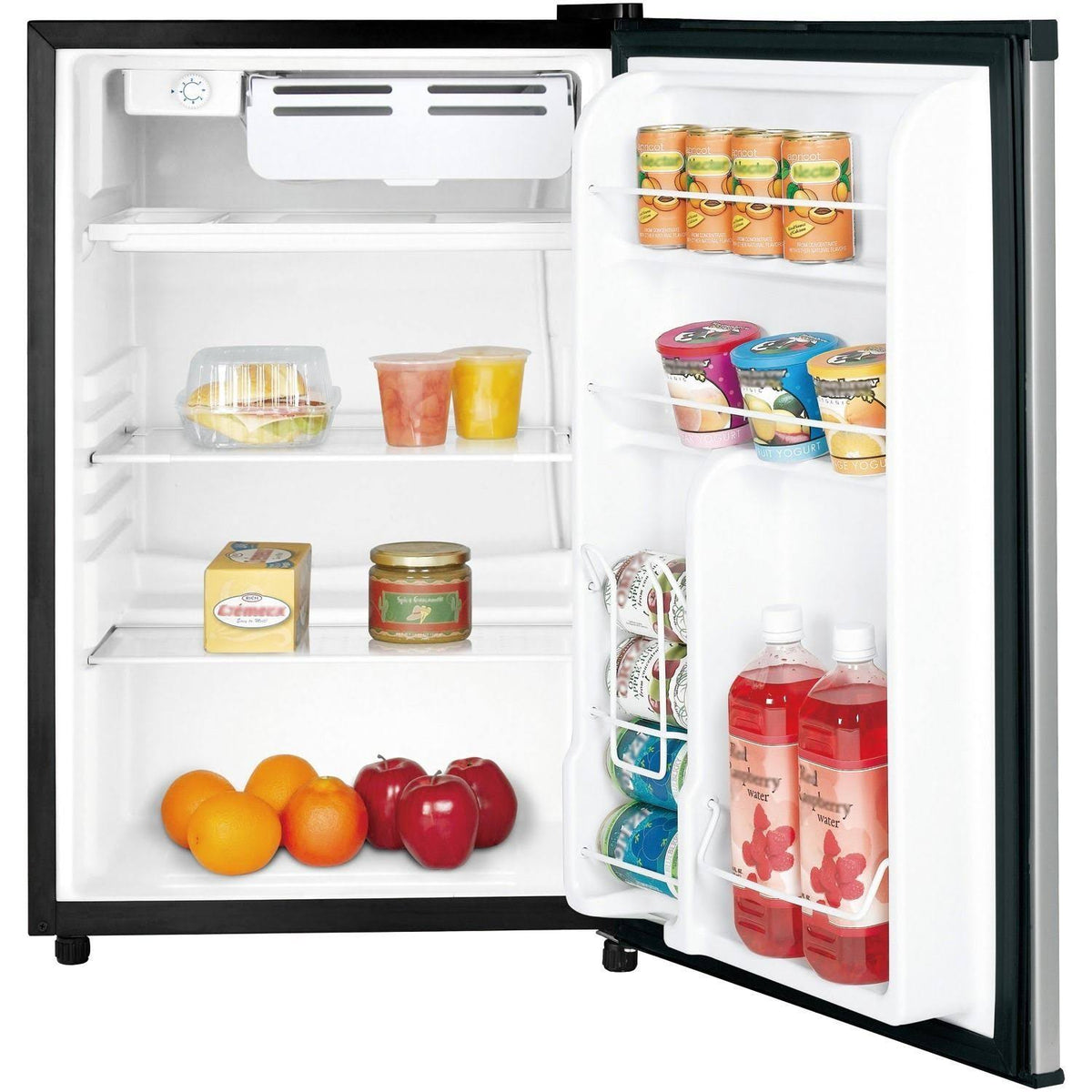 4.5 Cu. ft. Mini Fridge Stainless Steel Y5356