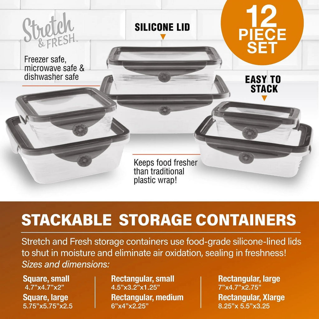 32 Pcs Nonstick Cookware Bakeware Food Storage Set Red Z709359