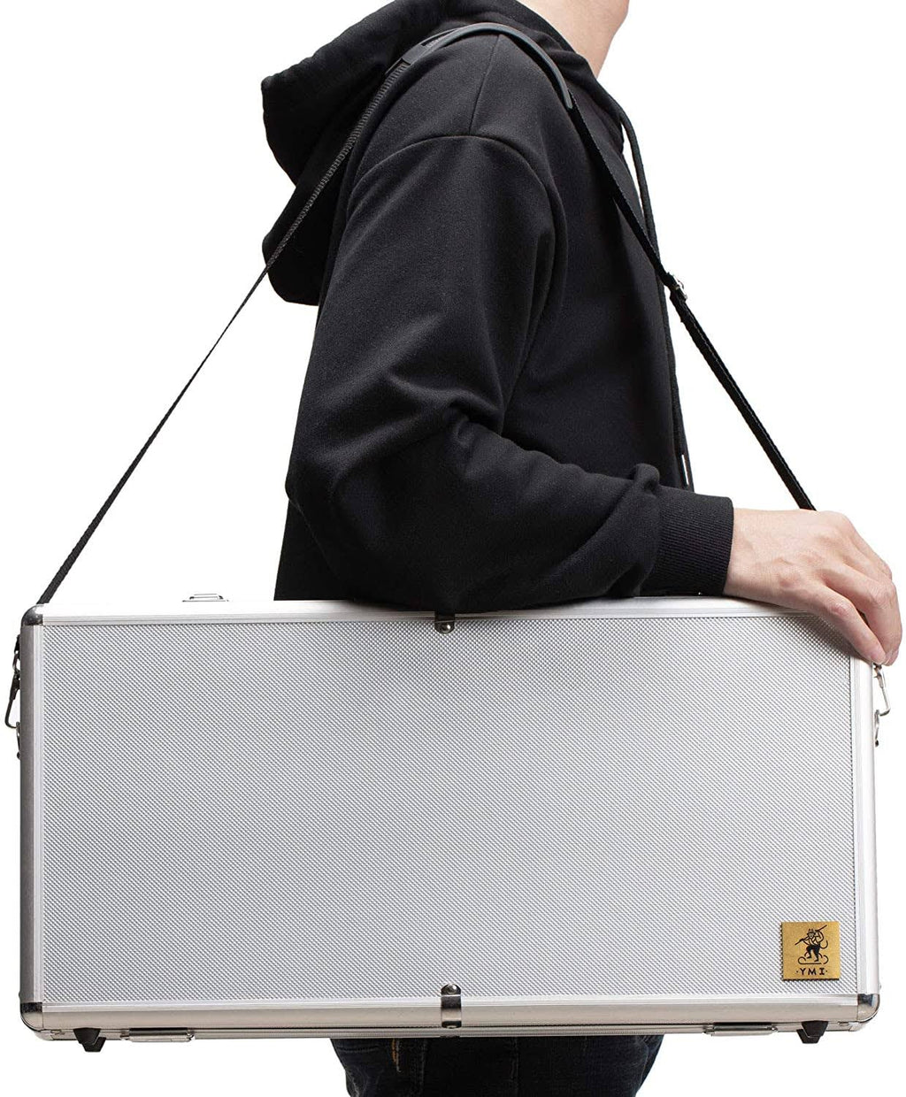 Aluminum Case with Shoulder Strap for Mahjong Set J363