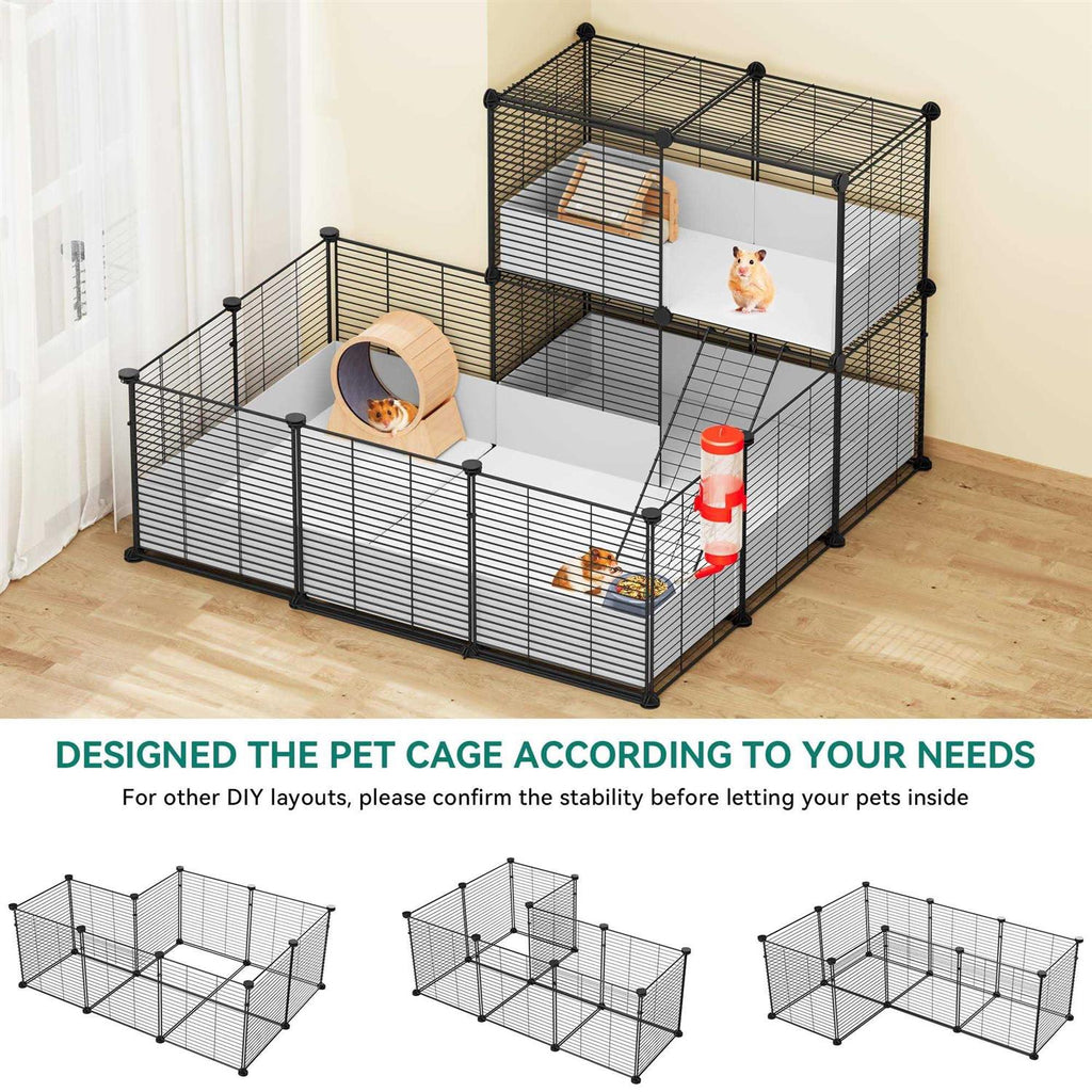Guinea Pig Cage with Waterproof Plastic Liner G1260