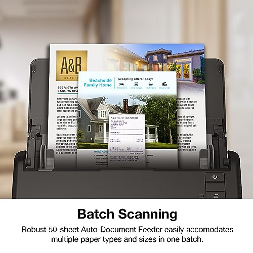 Color Duplex Desktop Document Scanner with Auto Document Feeder W99244