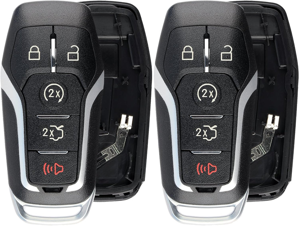 Keyless Entry Remote Smart Key Fob Shell Case Pack of 2 I216283