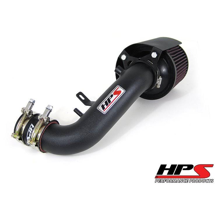Black Short Ram Air Intake with Air Filter and Heat Shield E370