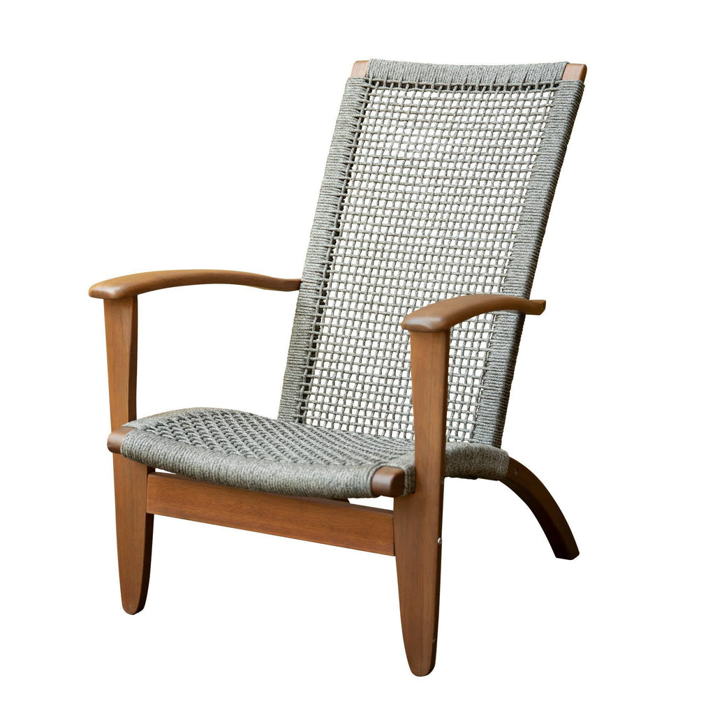 Eucalyptus Solid Wood Chair with Arms W506