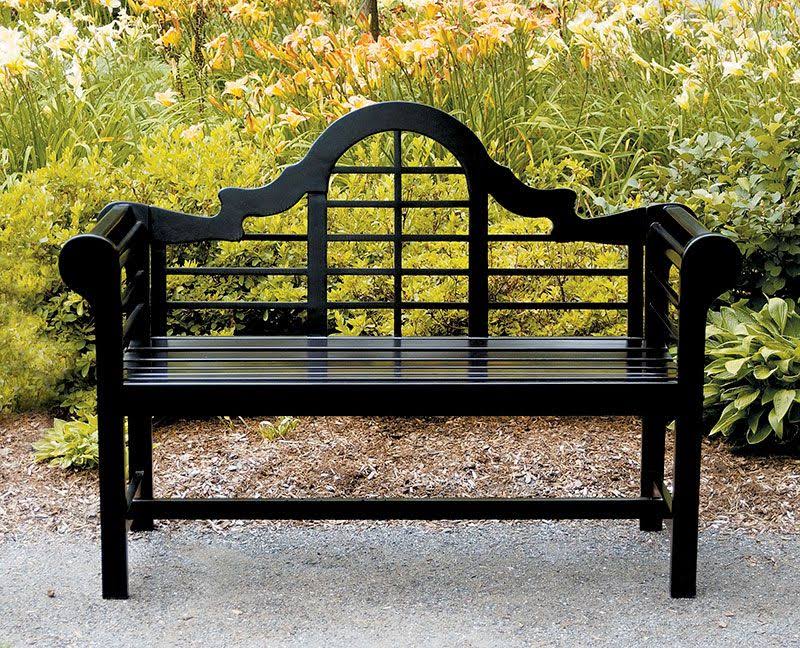 Black Eucalyptus Bench S4577