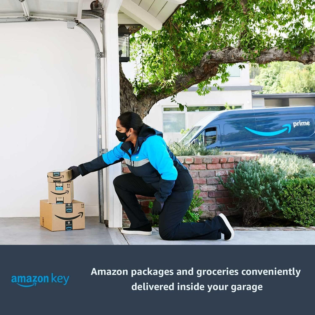 Ultra Quiet Belt Drive Smart Garage Door Opener with Battery Backup J43035