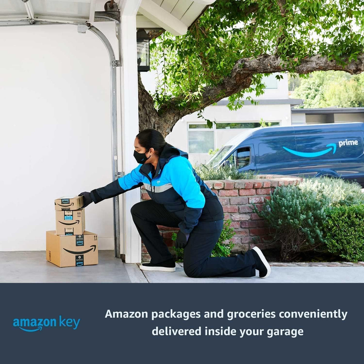 Ultra Quiet Belt Drive Smart Garage Door Opener with Battery Backup J43035