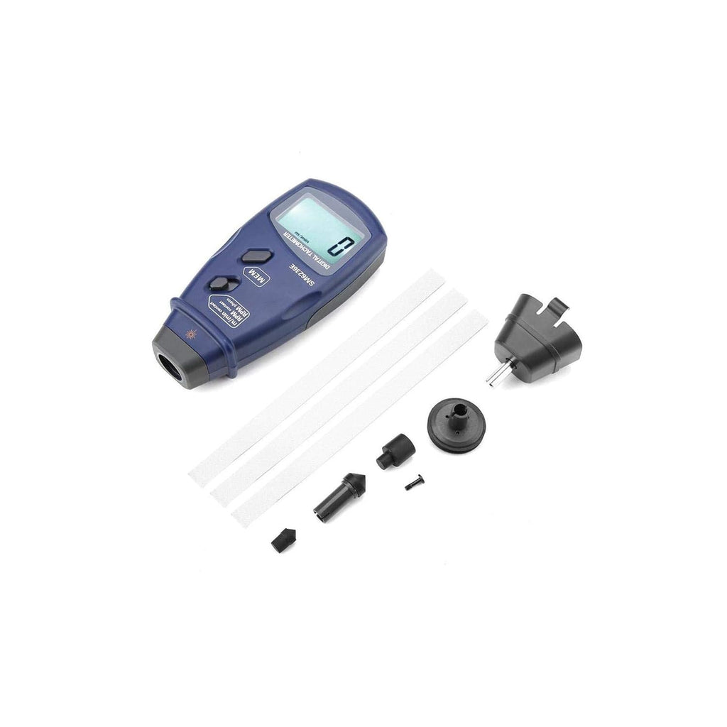 Digital Tachometer LCD Rotation Speed Meter Pack of 2 W3710