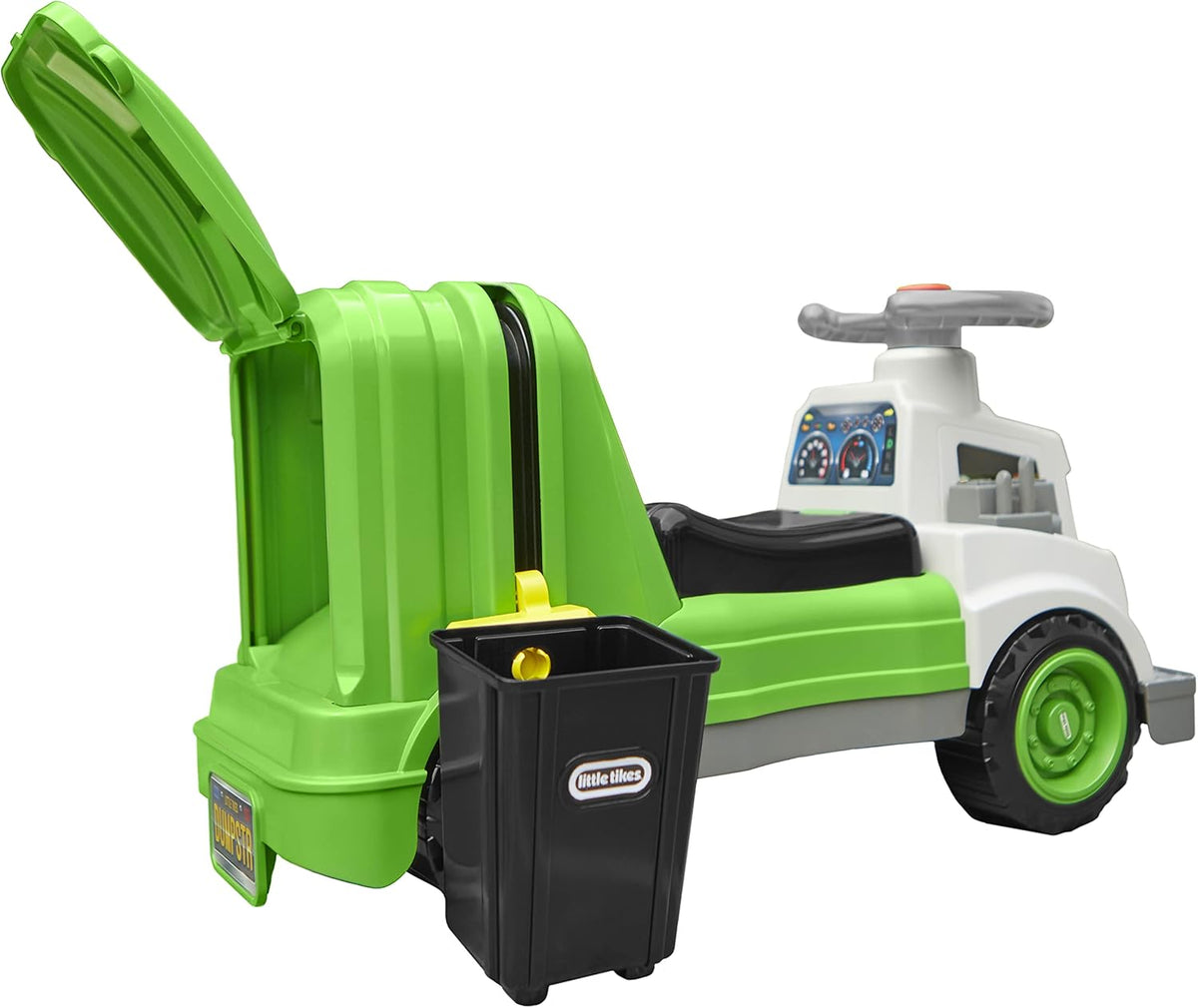 Garbage Truck Ride On with Trash Bin B943976