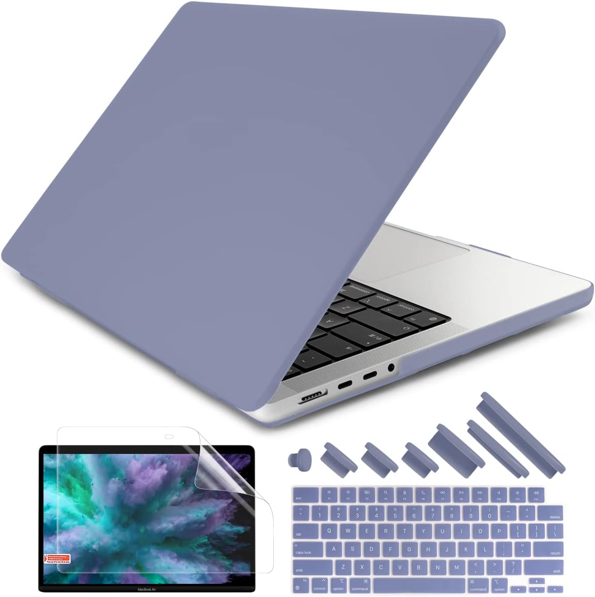 Compatible with MacBook Pro 16 inch Case Matte Black J22529