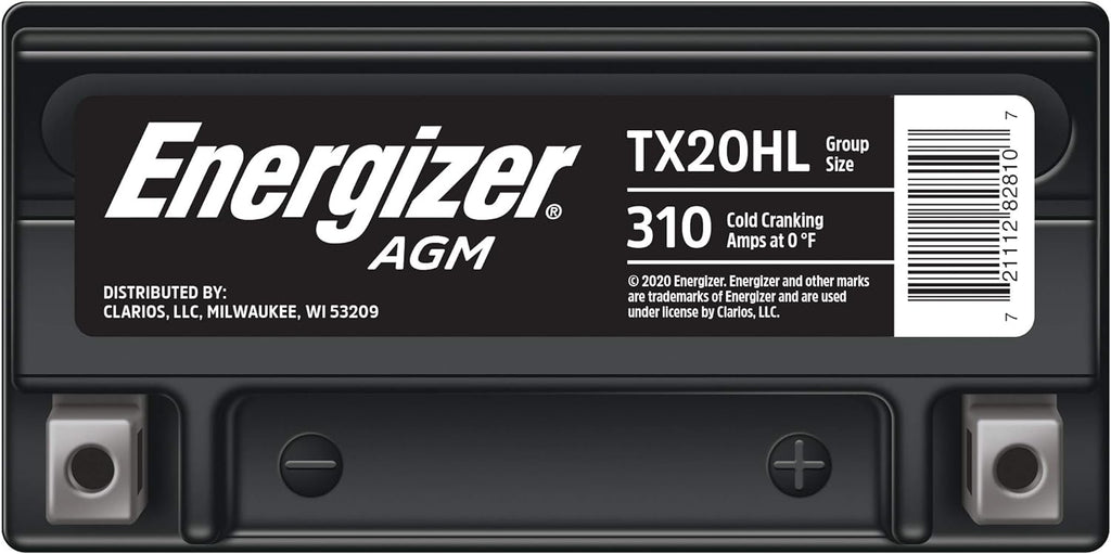 12V AGM Motorcycle Battery, 310 Cold Cranking Amps, 18 Ahr Q147888