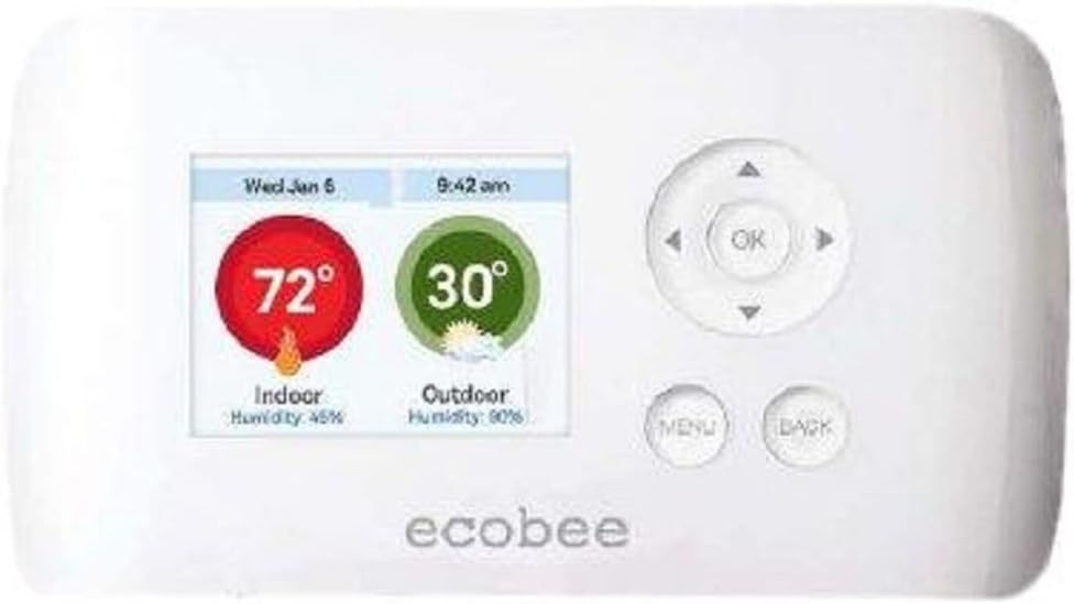 Smart Si Thermostat 2 Heat-2 Cool with Full Color NON-Touch Screen H5519