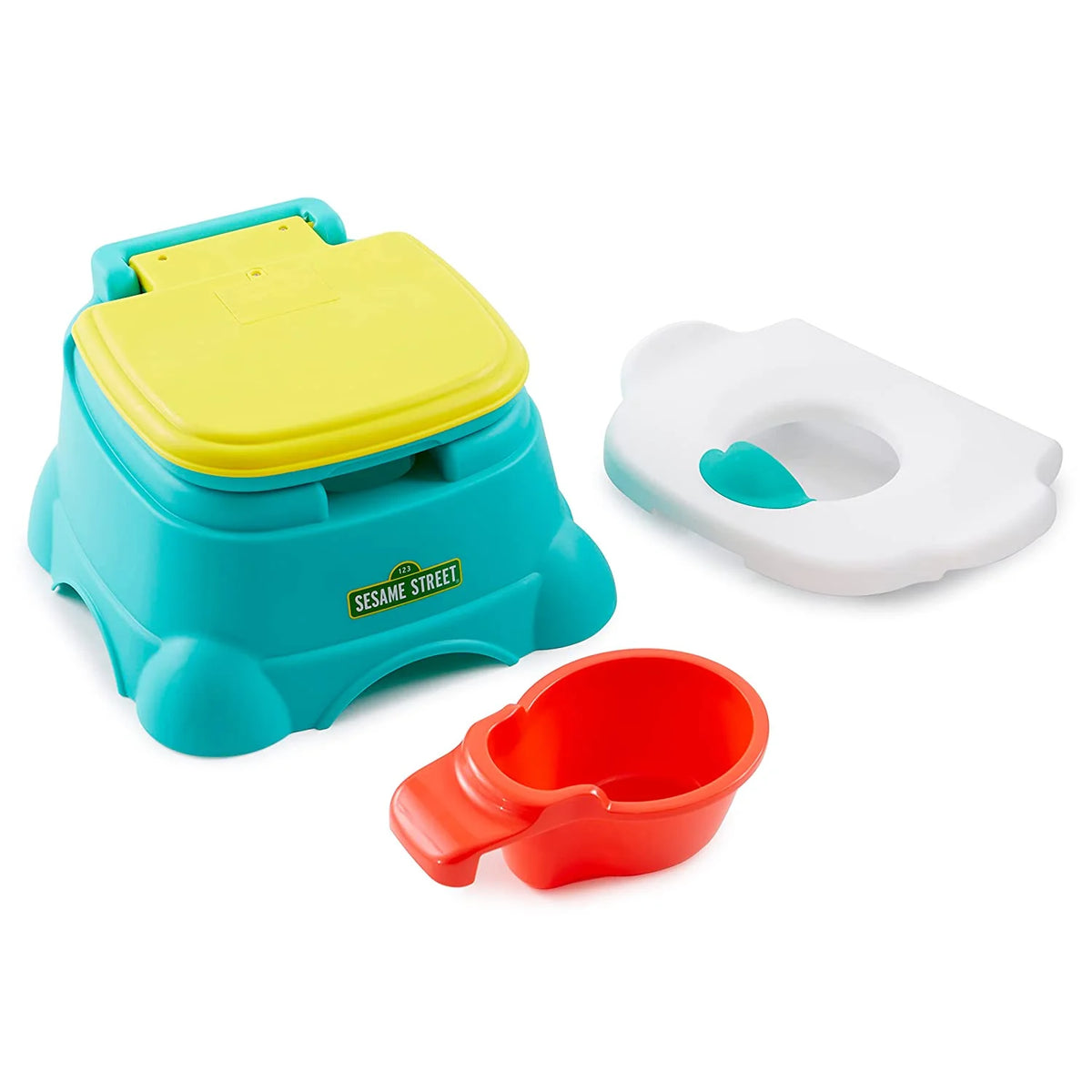 Blue 3-in-1 Potty Chair Toilet Trainer Step Stool C59384