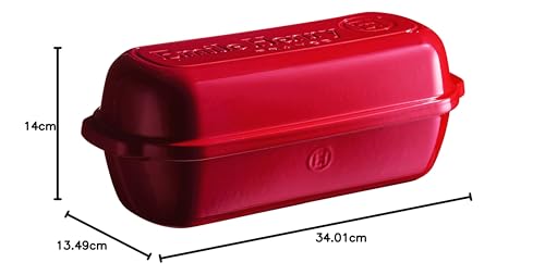 Burgundy Bread Loaf Baker L721902