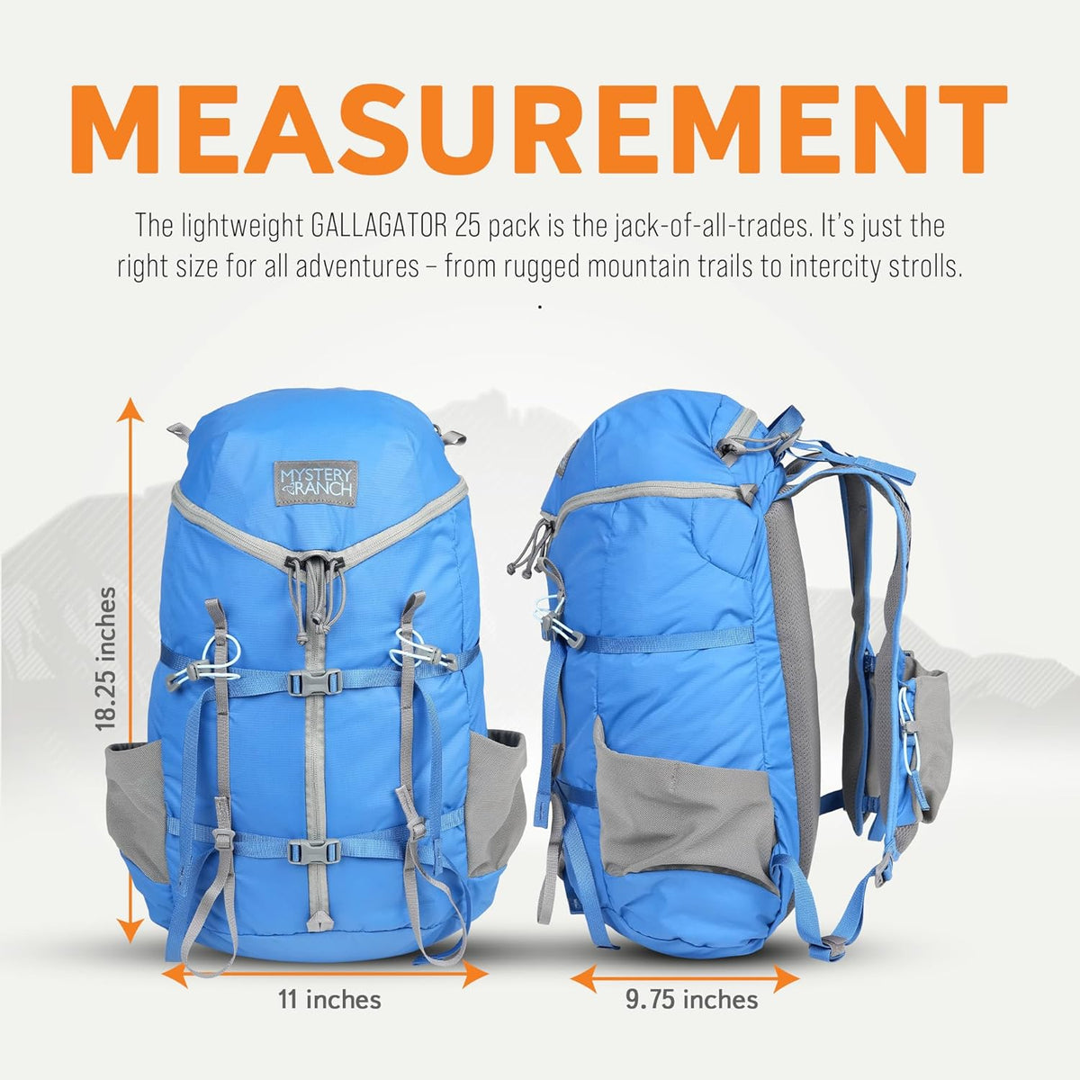 Travel Bag to Hiking Backpack Daypack, Pacific, L/XL Z25638