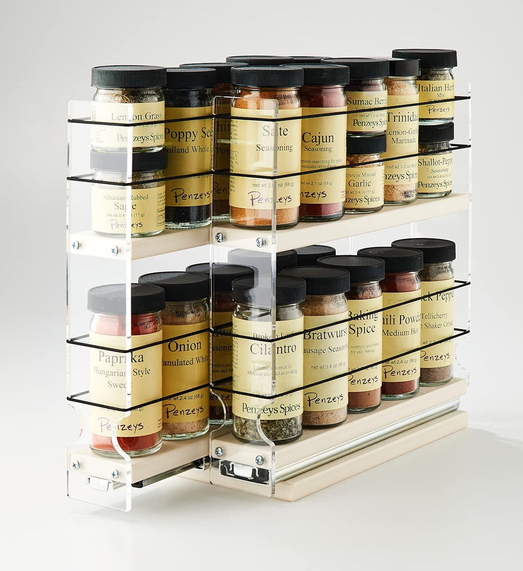 Spice Rack with 2 Drawers K104