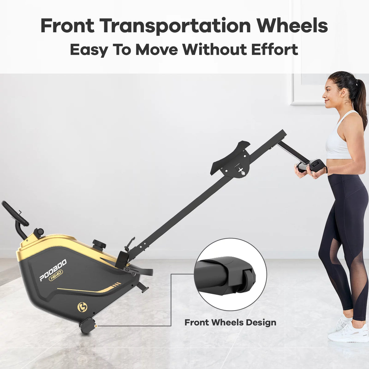 Folding Magnetic Rowing Machine D4235