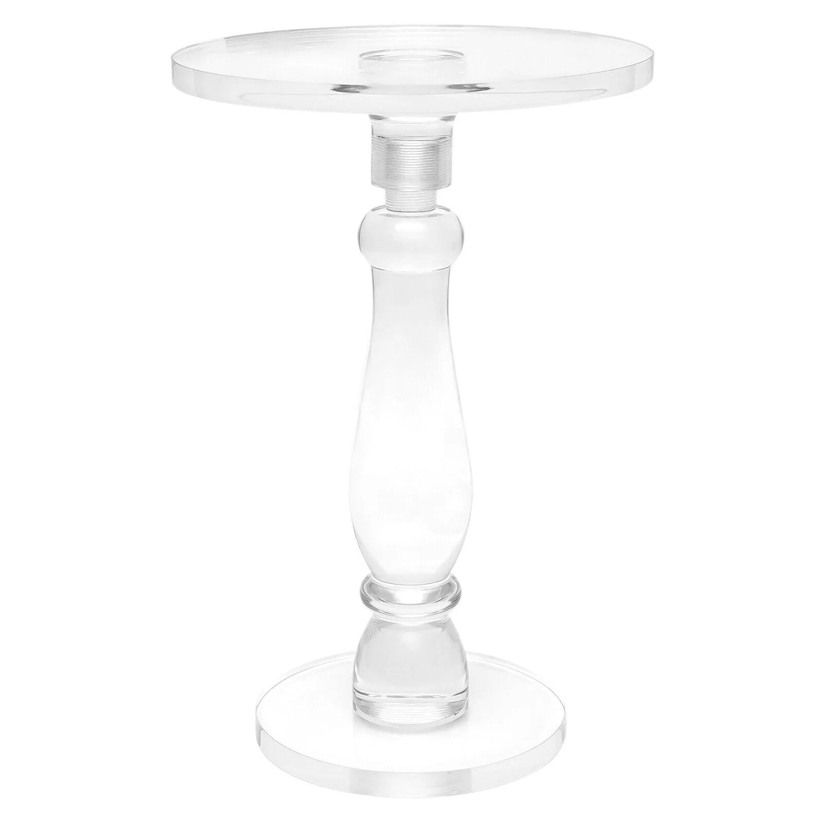 Clear Acrylic Round End Table T67085