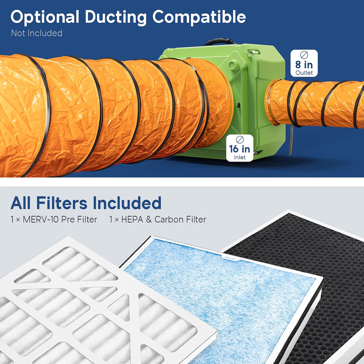 Air Scrubber with 3-Stage Filtration Q601