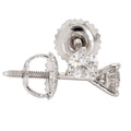1/2 Ctw Lab-Grown Diamond Stud Earrings 14k White Gold O47920