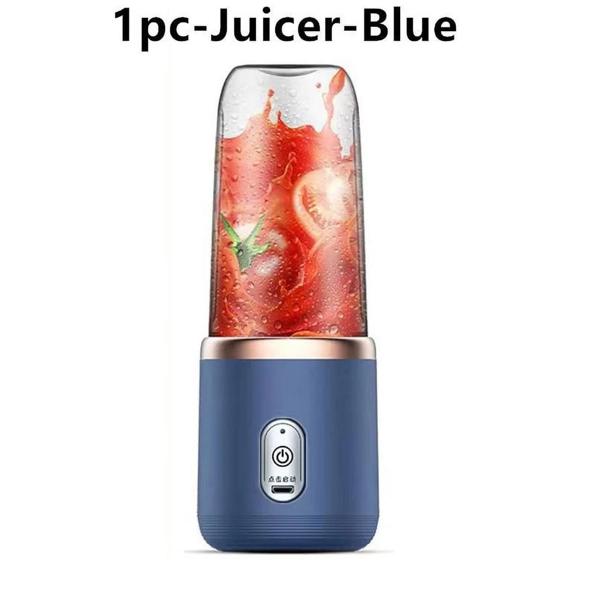 6 Blades Portable USB Juicer Cup N37224
