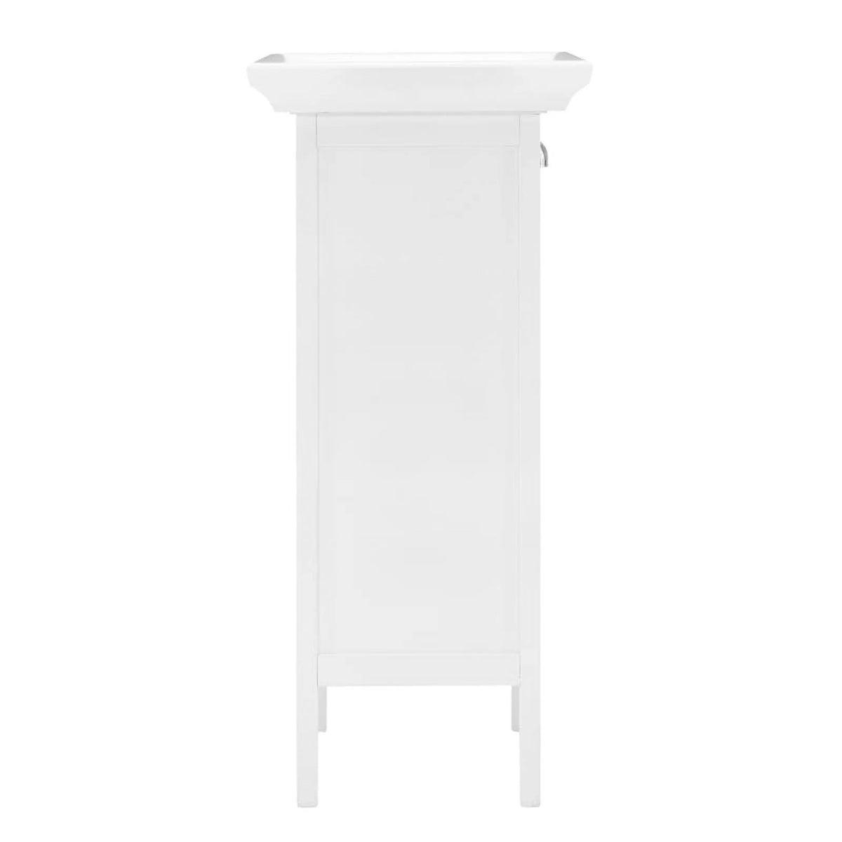White Wood Wine Cabinet L89748
