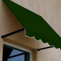 Forest Green Window Awning H7758