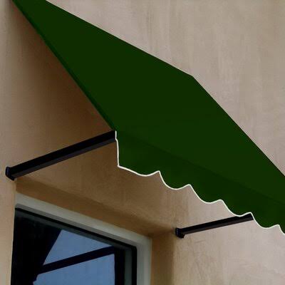 Forest Green Window Awning H7758