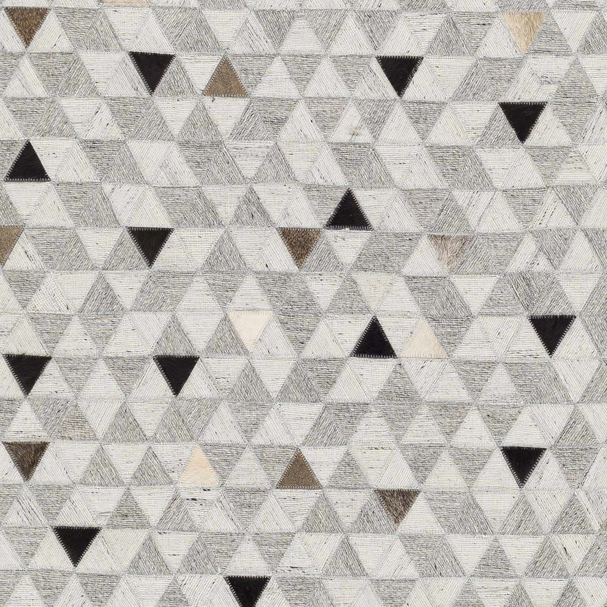 Black Gray Brown 2' x 3' Area Rug Q563424
