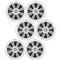 White 6.5" 4 Ohm Coaxial Marine Speaker S706495