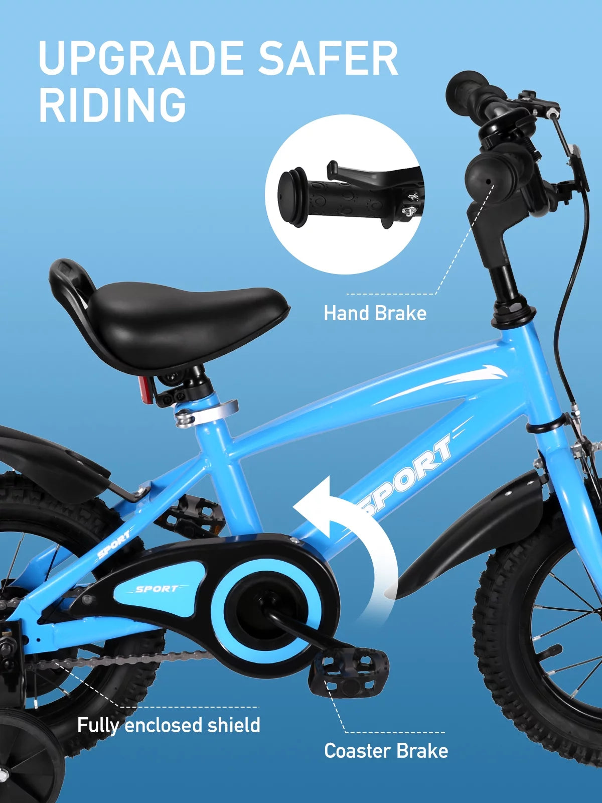 Blue Kids Bike X8731