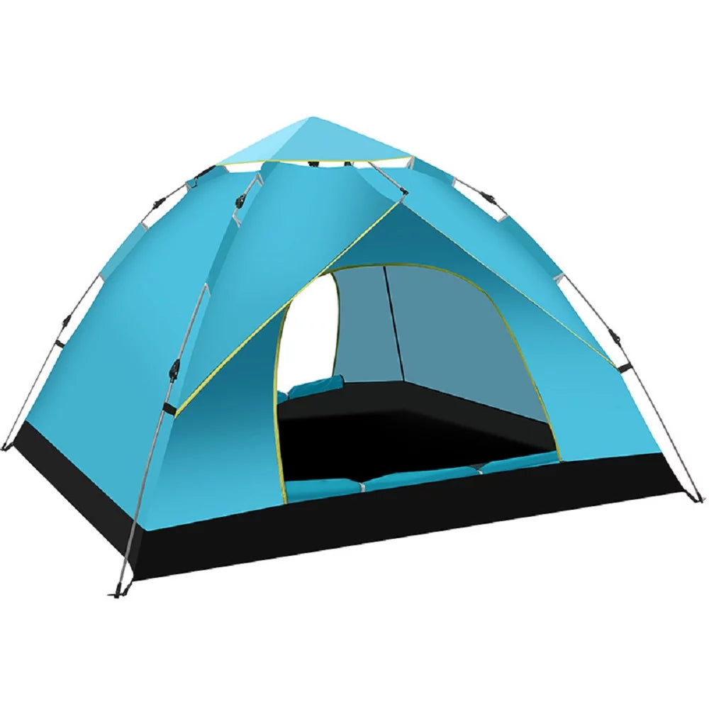 3 Person Waterproof Windproof Pop Up Camping Tent O744