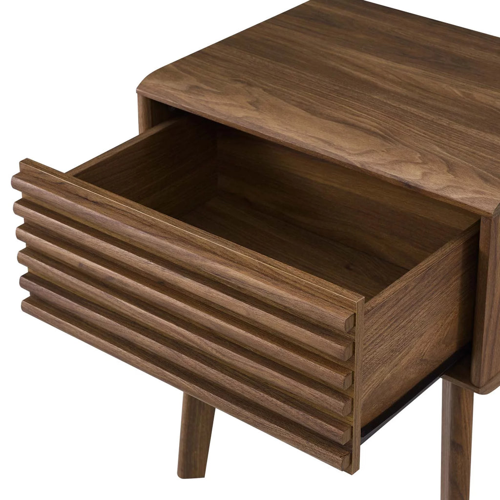 Wood Nightstand Accent Table I4307