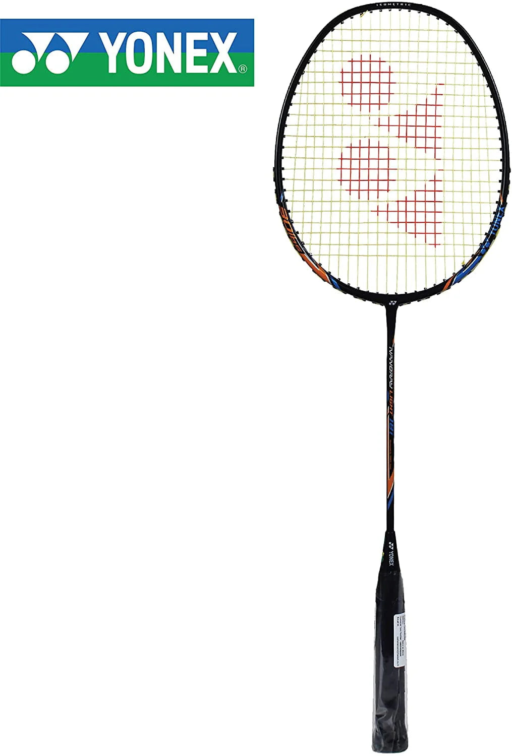 Black Graphite Badminton Racquet T92155