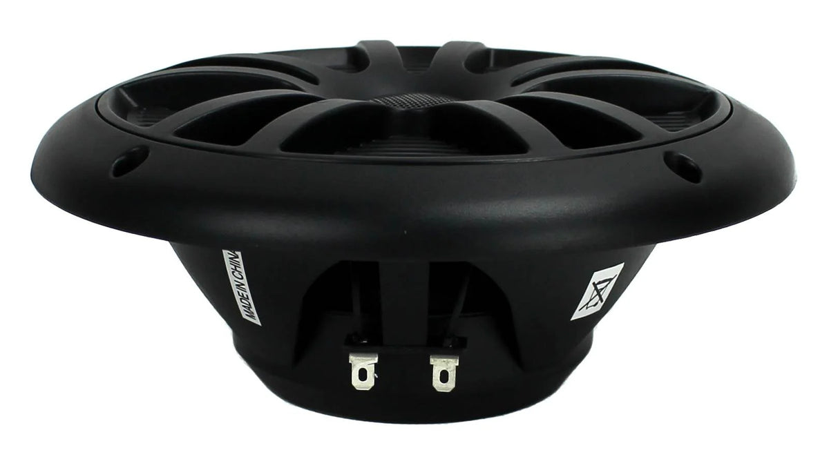 6.5 Inch Black Marine Audio Speakers (6 Pack) E943
