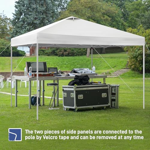 10x20ft Pop Up Canopy Tent with 4 SideWalls D278499
