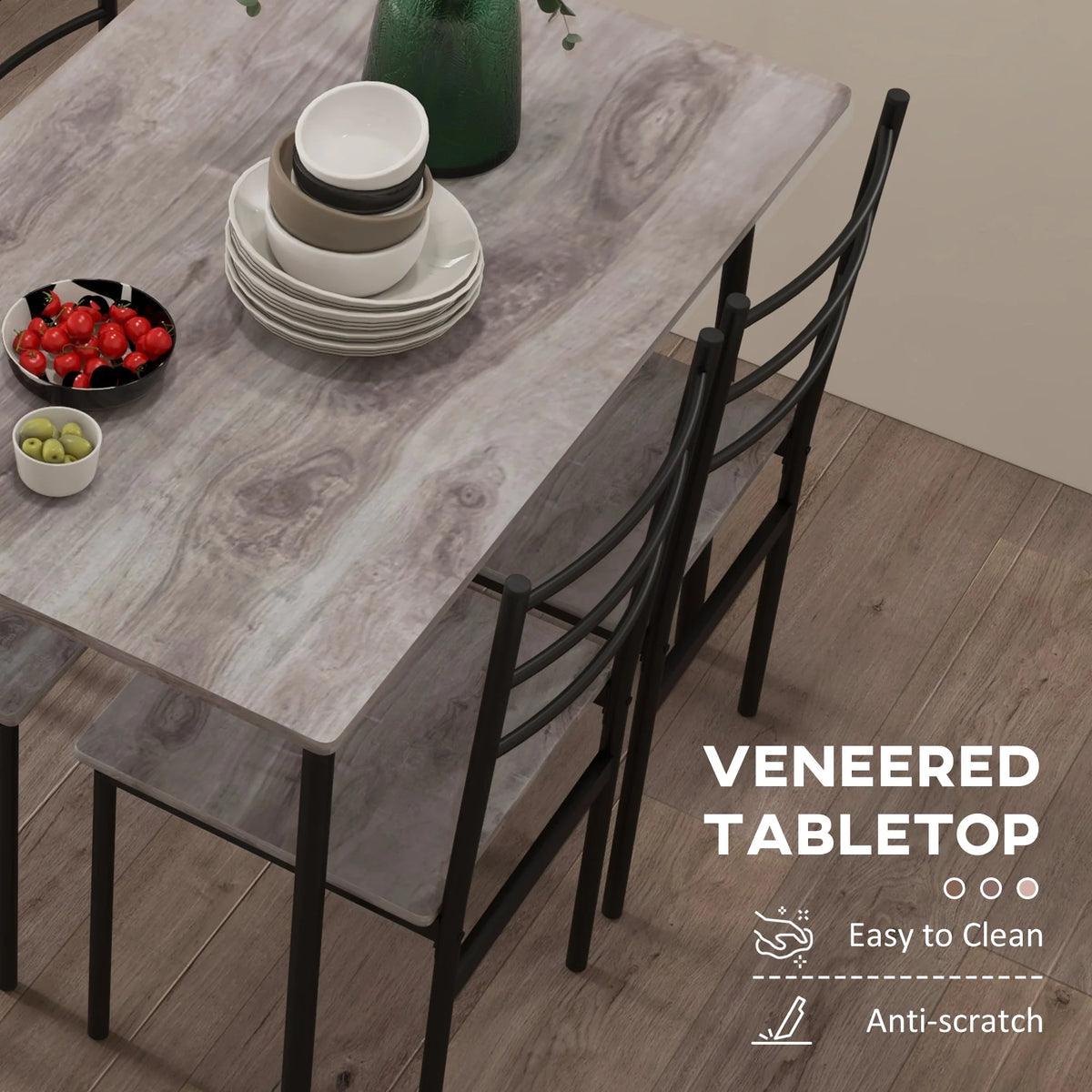5 Piece Dining Table Set for 4 S79344