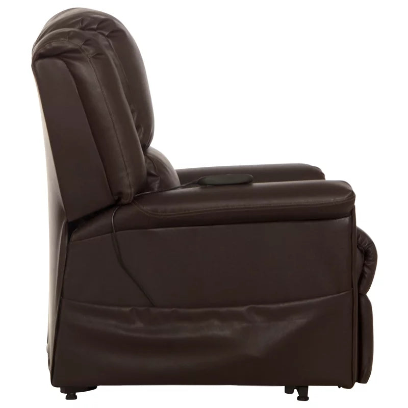Brown PU Power Lift Recliner S8338