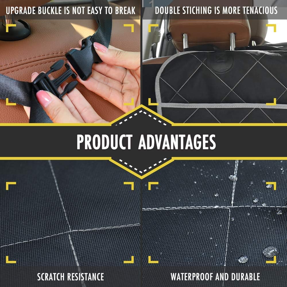 Waterproof Cargo Liner for Dogs, Large Size, Pack of 2 U2598