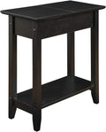 Black Flip Top End Table P5479