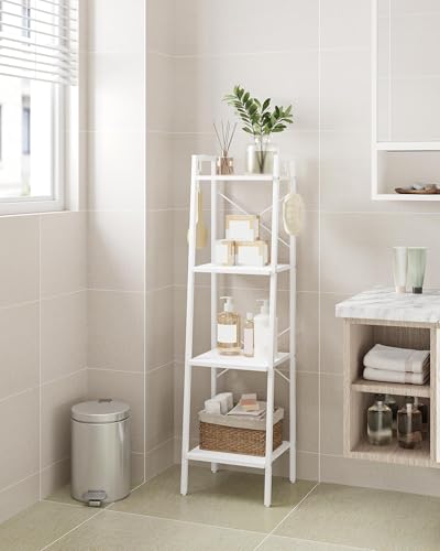 5-Tier Greige Ladder Shelf C822